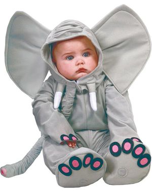 Dumbo inspireret Babykostume
