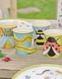 8 stk Kopper med 3D Insekt Motiver 250 ml - Bug Party