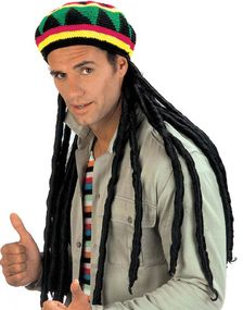 Reggae Hovedpragt m/Dreads