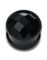 Sort Piercing Plug med Sort Diamant