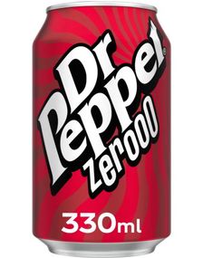 Dr. Pepper Zero - Sukkerfri Brus 330 ml (USA)