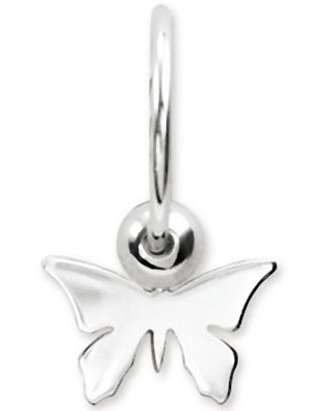 BCR Piercing With Butterfly - 1 x 10 mm