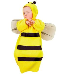 Bzzz Bi Børnekostume - strl 0-9 MND